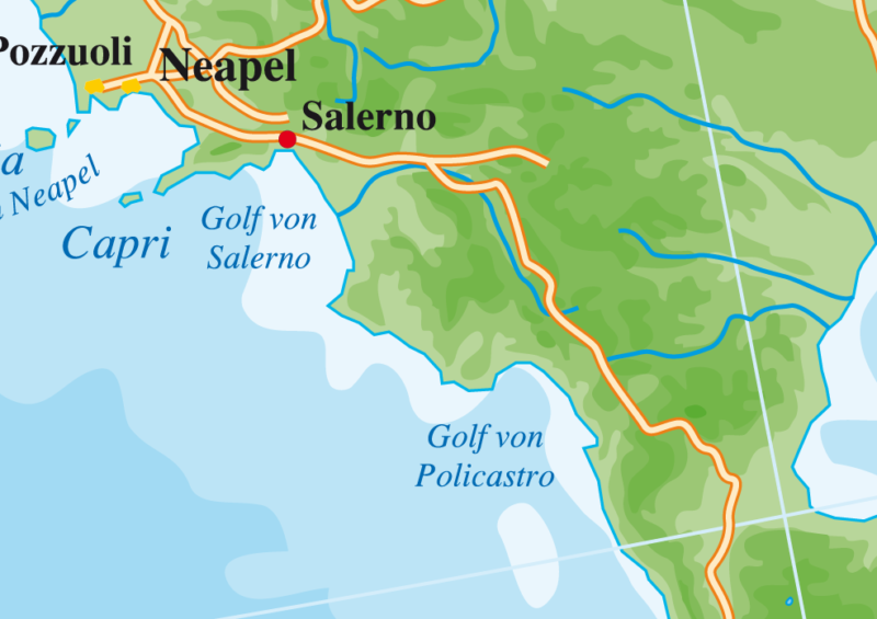 Törnguide Region Cilento Küste SarresSchockemöhle Yachting